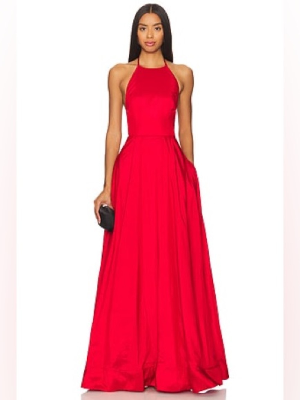 Hansen & Gretel Gilda Gown Red Small Maxi Dress